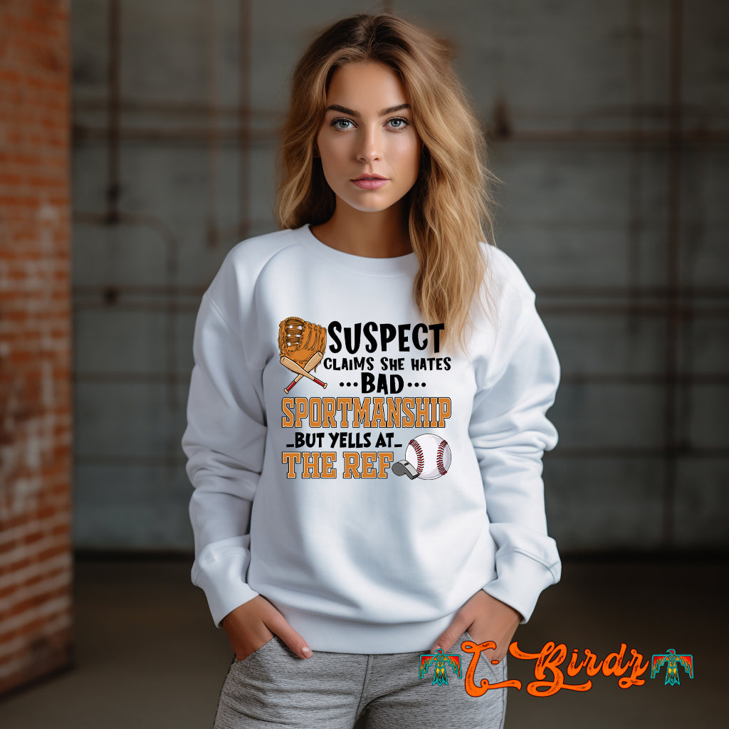 Baseball Suspect Sweater