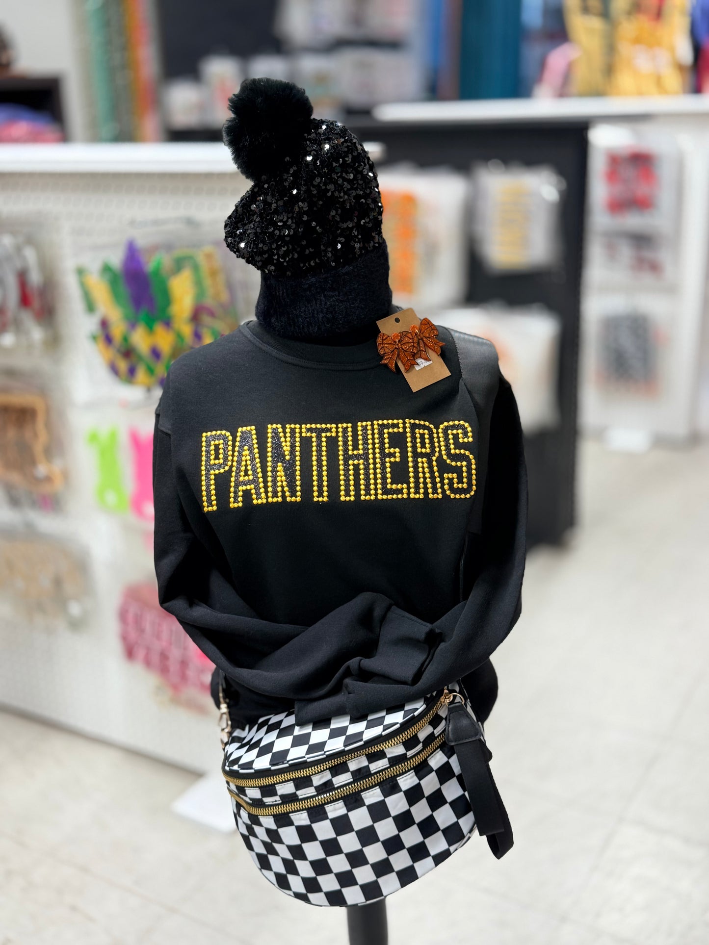 Bubble stitch Panthers