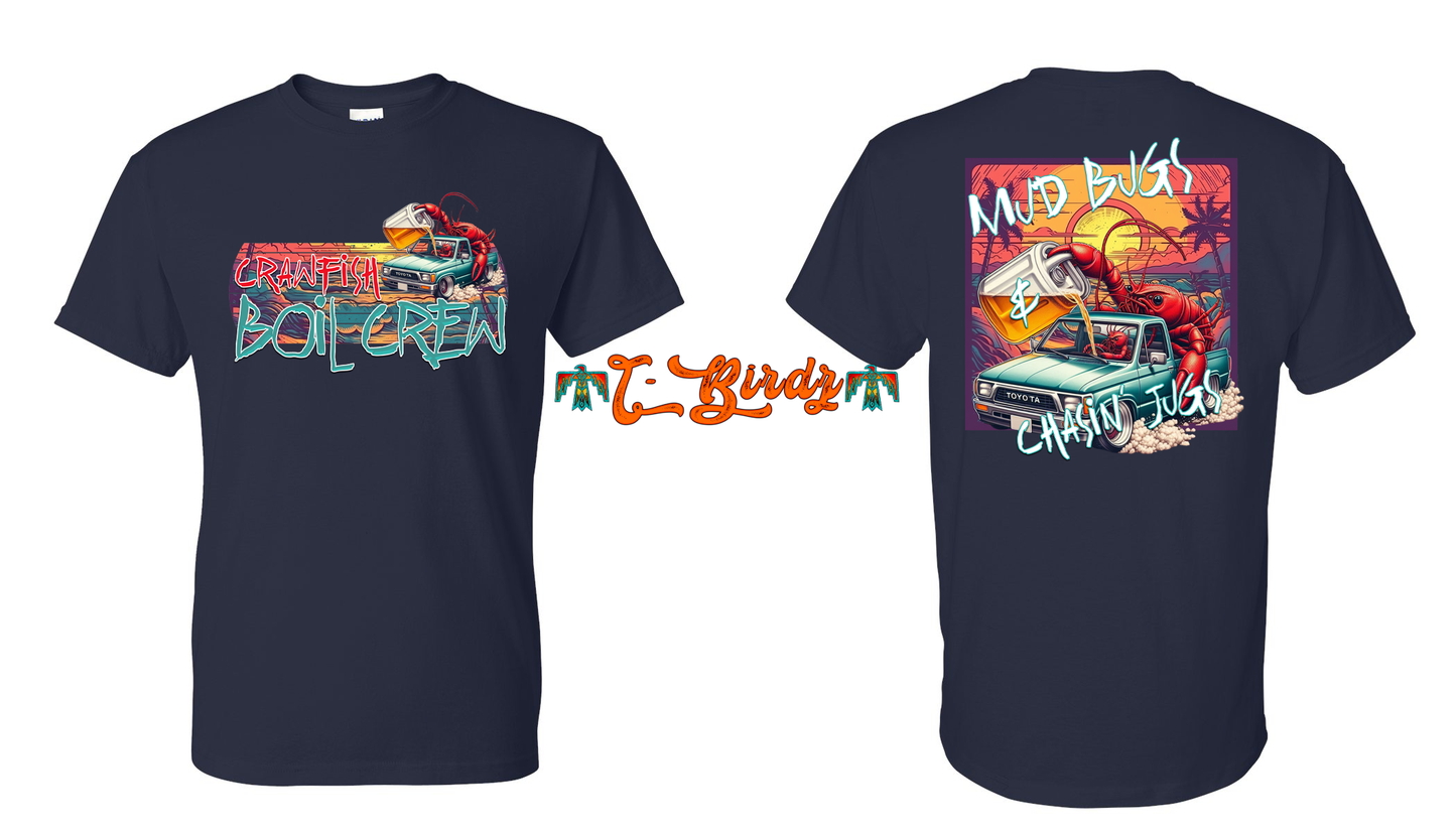 Custom Adult T-shirt ~ FRONT AND BACK